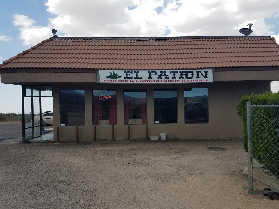 El Patron Family Restaurant exterior in Phelan, California.